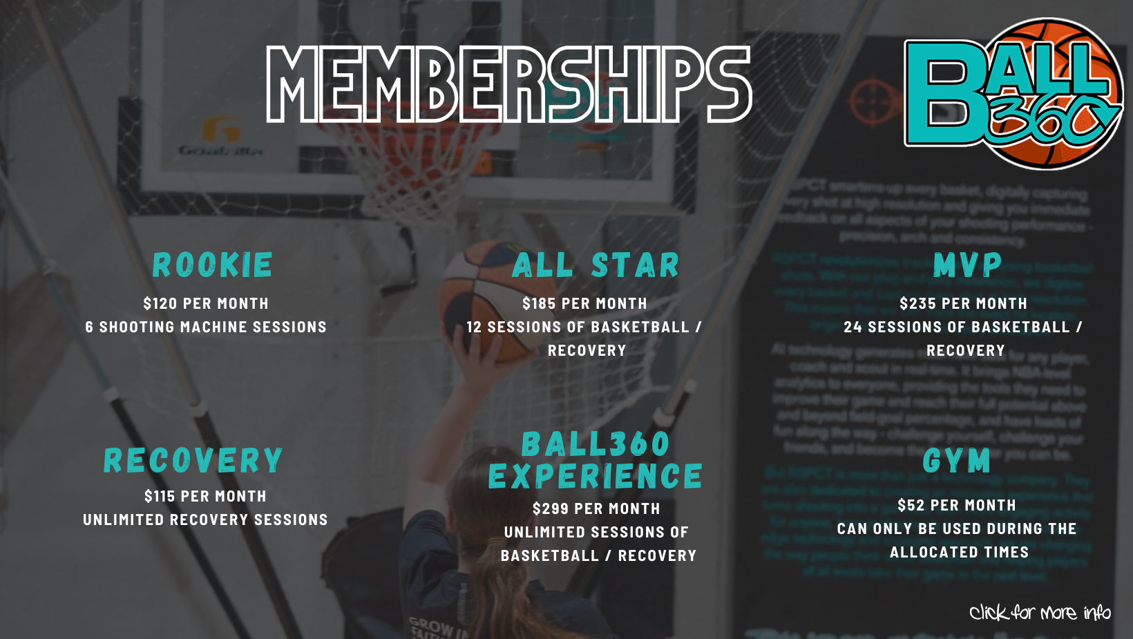 Memberships NEW